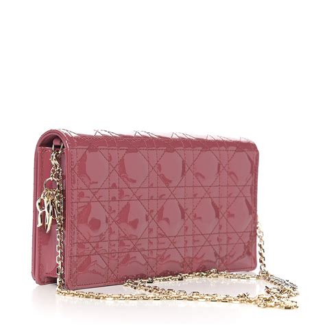 lady dior clutch pink